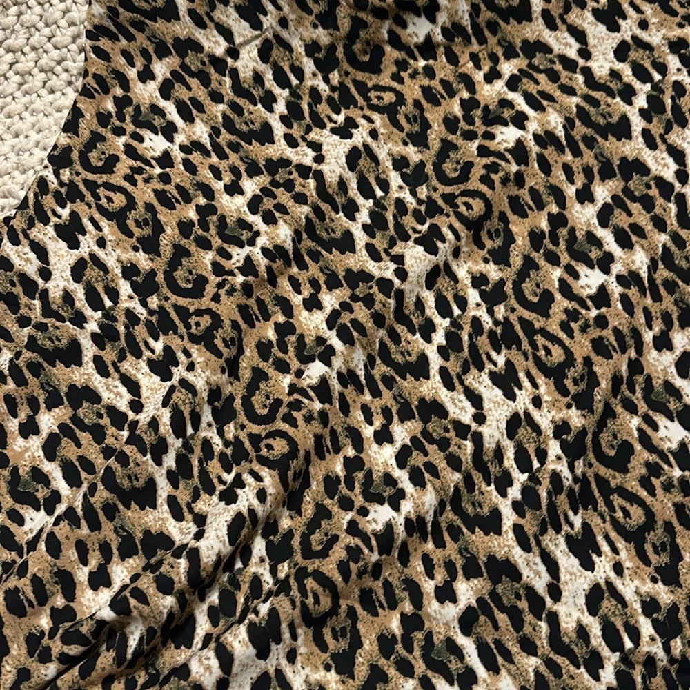 OAT New York Leopard Midi skirt L - Picture 2 of 9